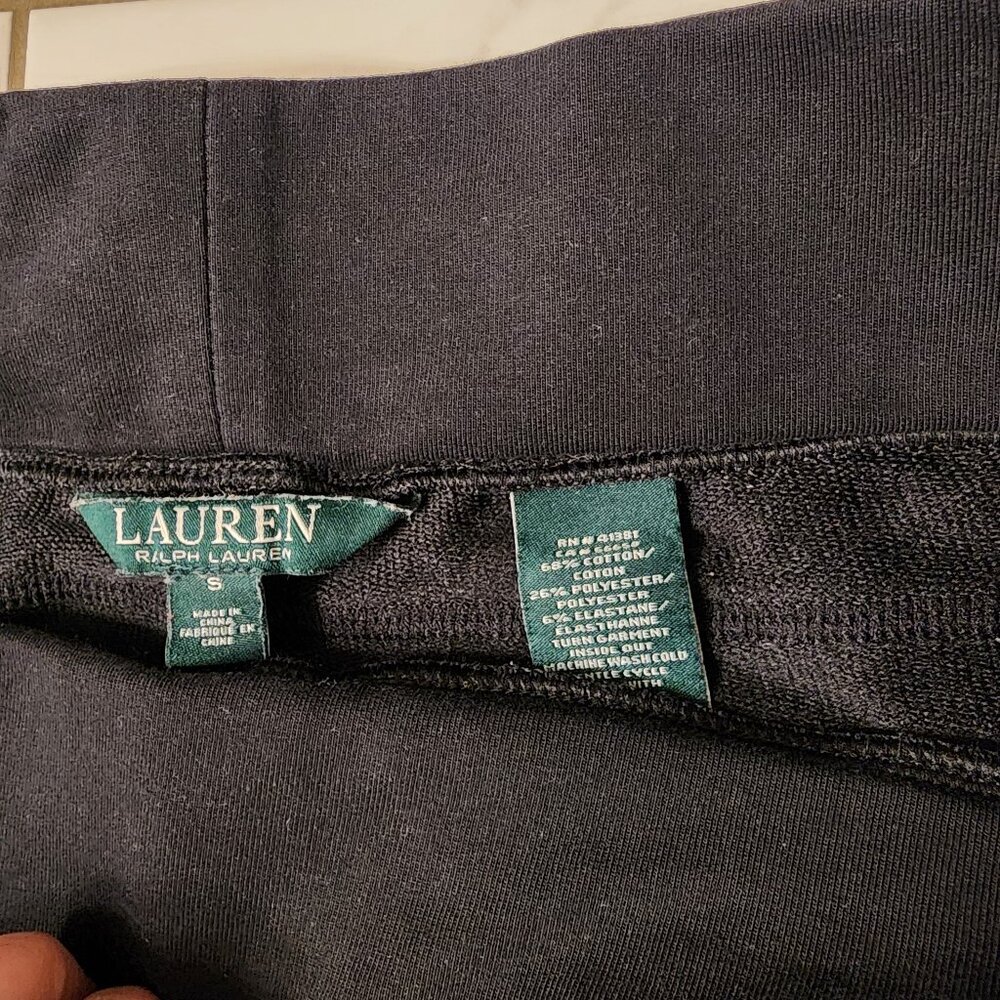 Lauren Ralph Lauren black sweatpants